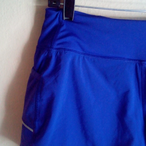 Athleta Ready Set Purple Active Shorts - Picture 4 of 15